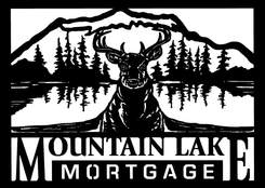 Sign designed for Mountain Lake Mortgage by DXF Design #dxfdesign #dxf #plasma #laser #waterjet #cnc #metalart #welding
